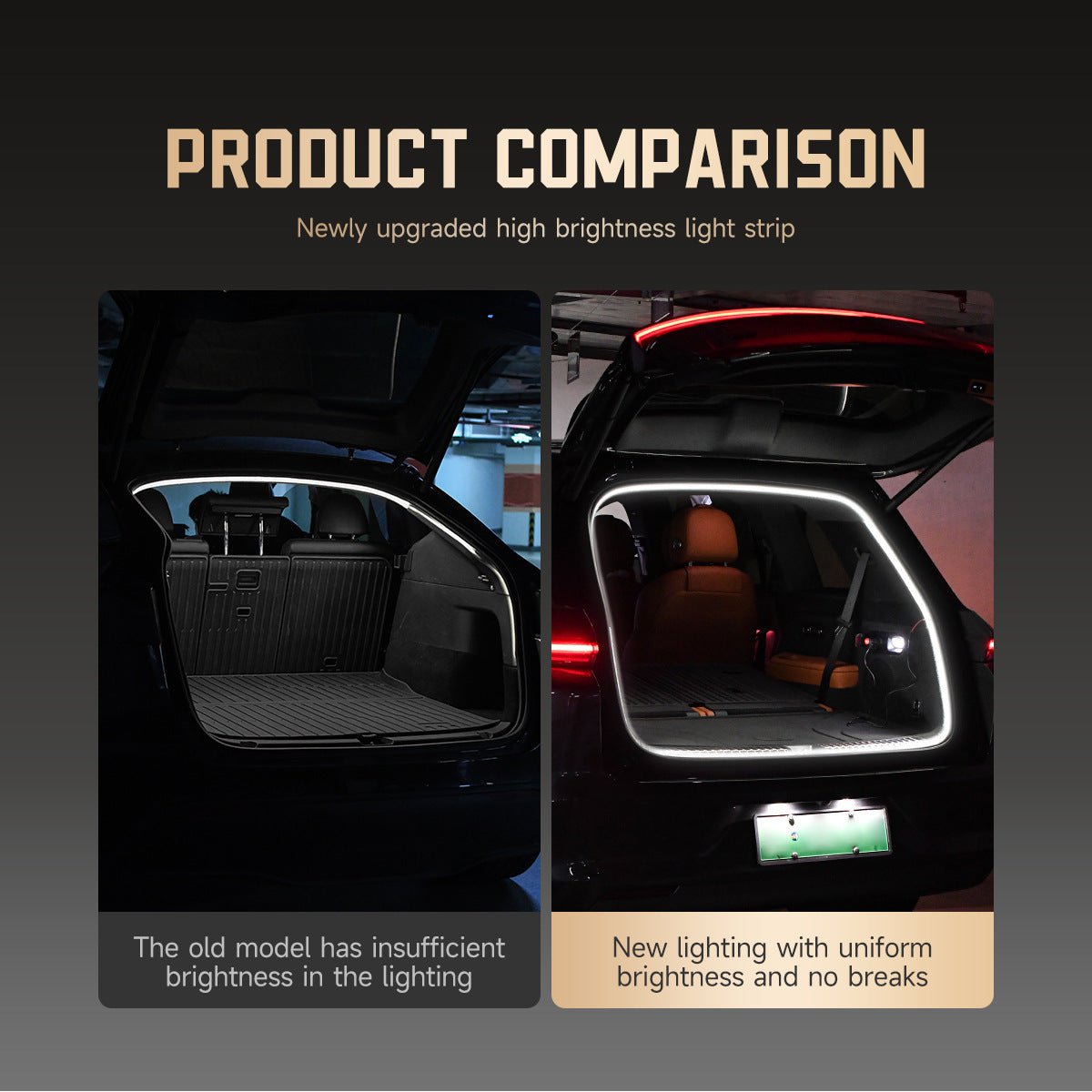 Magnetic Absorption Automatic Induction Trunk Light